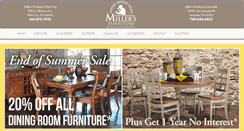 Desktop Screenshot of millersfurniture.com